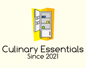 Kitchen Refrigerator Appliance logo design