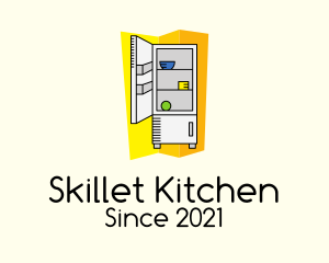 Kitchen Refrigerator Appliance logo design