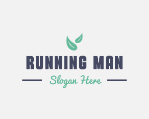 Vegetarian - Vegan Leaf Cafe logo design