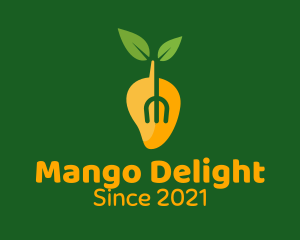 Mango - Mango Fork Restaurant logo design
