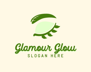Glamour - Organic Beauty Eye logo design