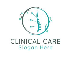 Natural Acupuncture Treatment  logo design