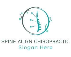 Natural Acupuncture Treatment  logo design