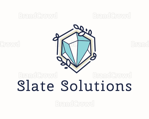 Natural Diamond Gem Logo