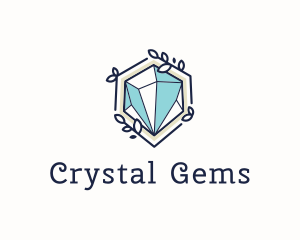 Natural Diamond Gem logo design