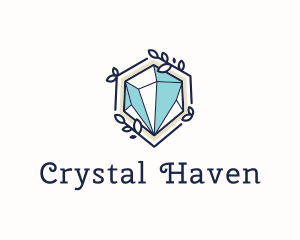 Natural Diamond Gem logo design