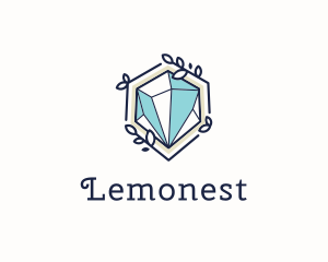 Natural - Natural Diamond Gem logo design