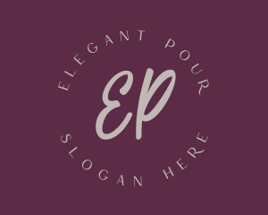 Feminine Elegant Wellness logo design