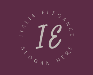 Feminine Elegant Wellness logo design