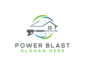 Clean Power Wash logo design