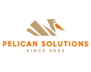 Pelican - Pelican Bird Aviary logo design