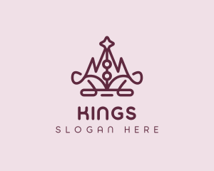 Beauty Jewelry Crown logo design