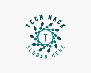 Technology Circuit Developer logo design