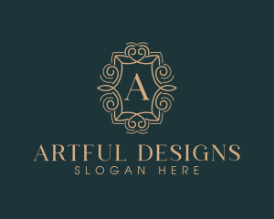 Luxury Wedding Event Styling logo design