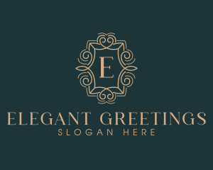 Luxury Wedding Event Styling logo design