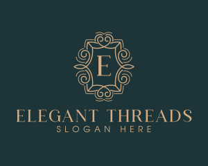 Luxury Wedding Event Styling logo design