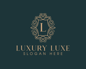 Luxury Wedding Event Styling logo design