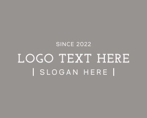 Clean - Premier Serif Firm logo design