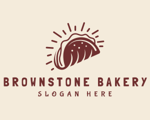 Brown Taco Restaurant logo design