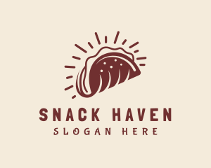 Brown Taco Restaurant logo design