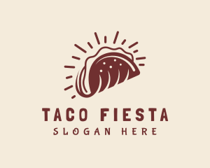 Brown Taco Restaurant logo design