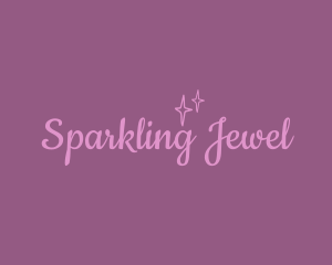 Classy Calligraphy Sparkle logo design