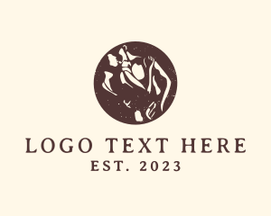 Sex - Romantic Couple Adult logo design