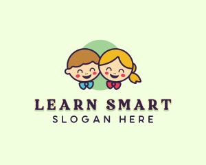 Kids Educational Daycare logo design