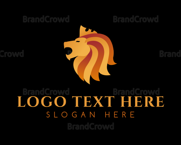 Lion Crown Zoo Logo