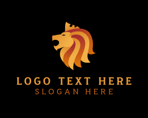 Forest - Lion Crown Zoo logo design