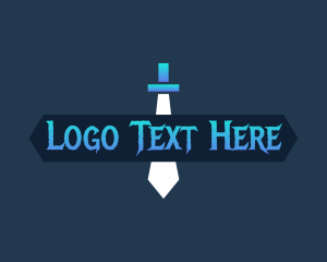 Hero - Adventure Game Wordmark logo design
