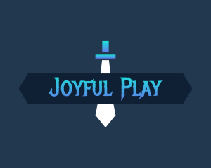 Playing - Adventure Game Wordmark logo design