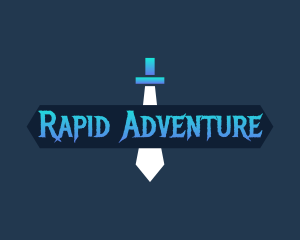 Adventure Game Wordmark logo design