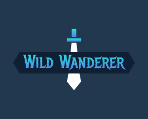 Adventure Game Wordmark logo design