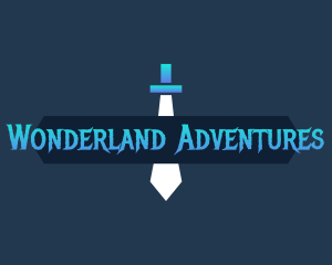 Adventure Game Wordmark logo design