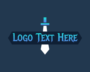 Adventure Game Wordmark Logo