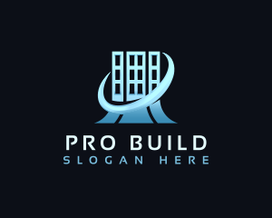 Building Construction Realty logo design