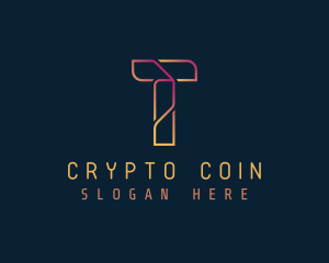 Cryptocurrency - Tech Cryptocurrency App logo design