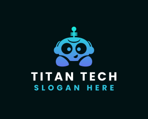 Tech Machine Robot logo design