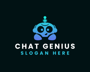 Chatbot - Tech Machine Robot logo design