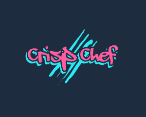 Graffiti Neon Paint logo design