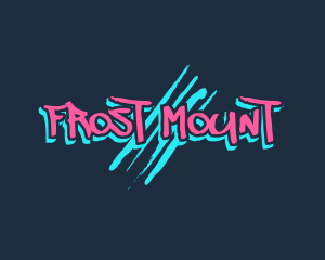 Graffiti Neon Paint logo design