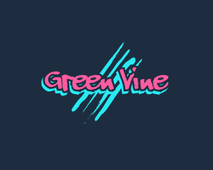 Graffiti Neon Paint logo design