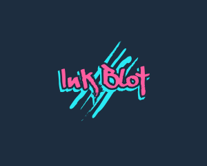 Graffiti Neon Paint logo design