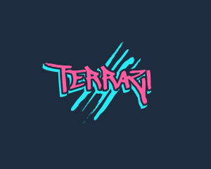 Graffiti Neon Paint logo design