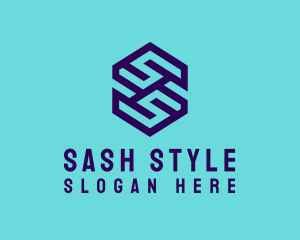 Generic Hexagon Letter SS logo design