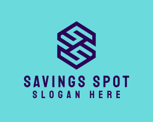 Generic Hexagon Letter SS logo design