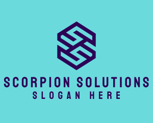 Generic Hexagon Letter SS logo design