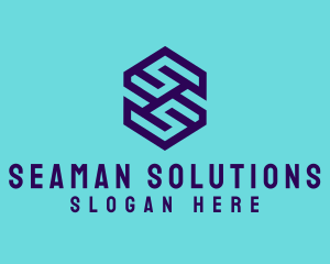 Generic Hexagon Letter SS logo design