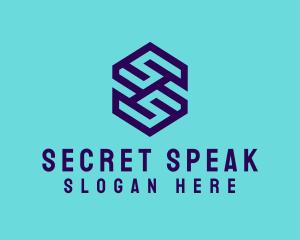 Generic Hexagon Letter SS logo design